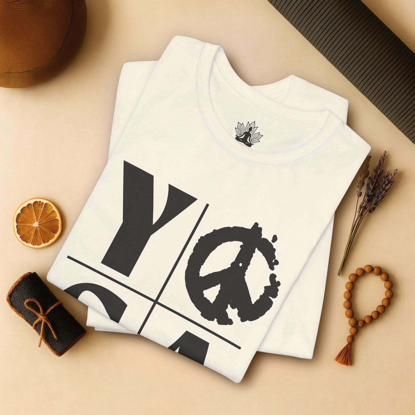 Bold Yoga – Modern Grid Tee