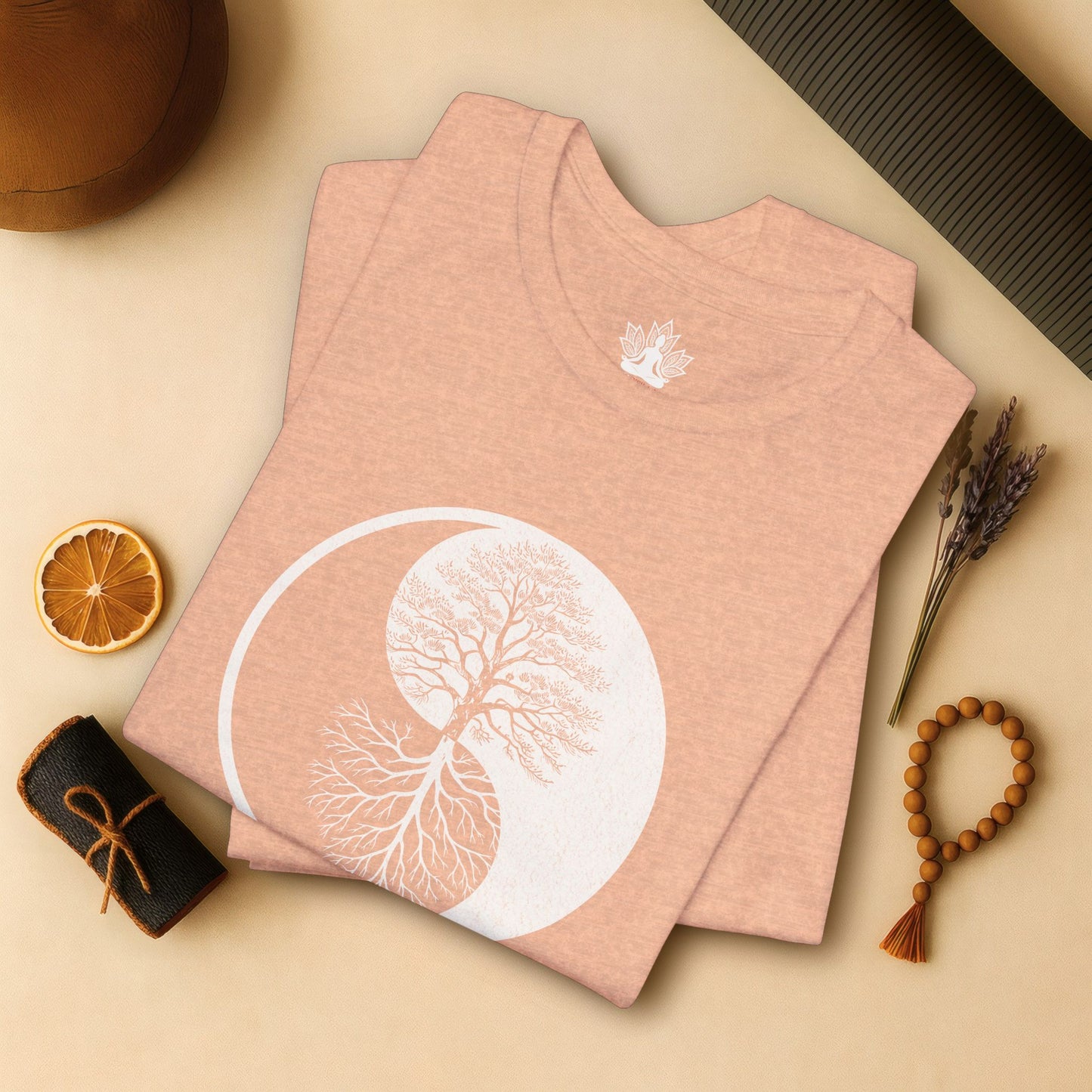 Yin Yang Tree of Balance - Spiritual Nature Tee