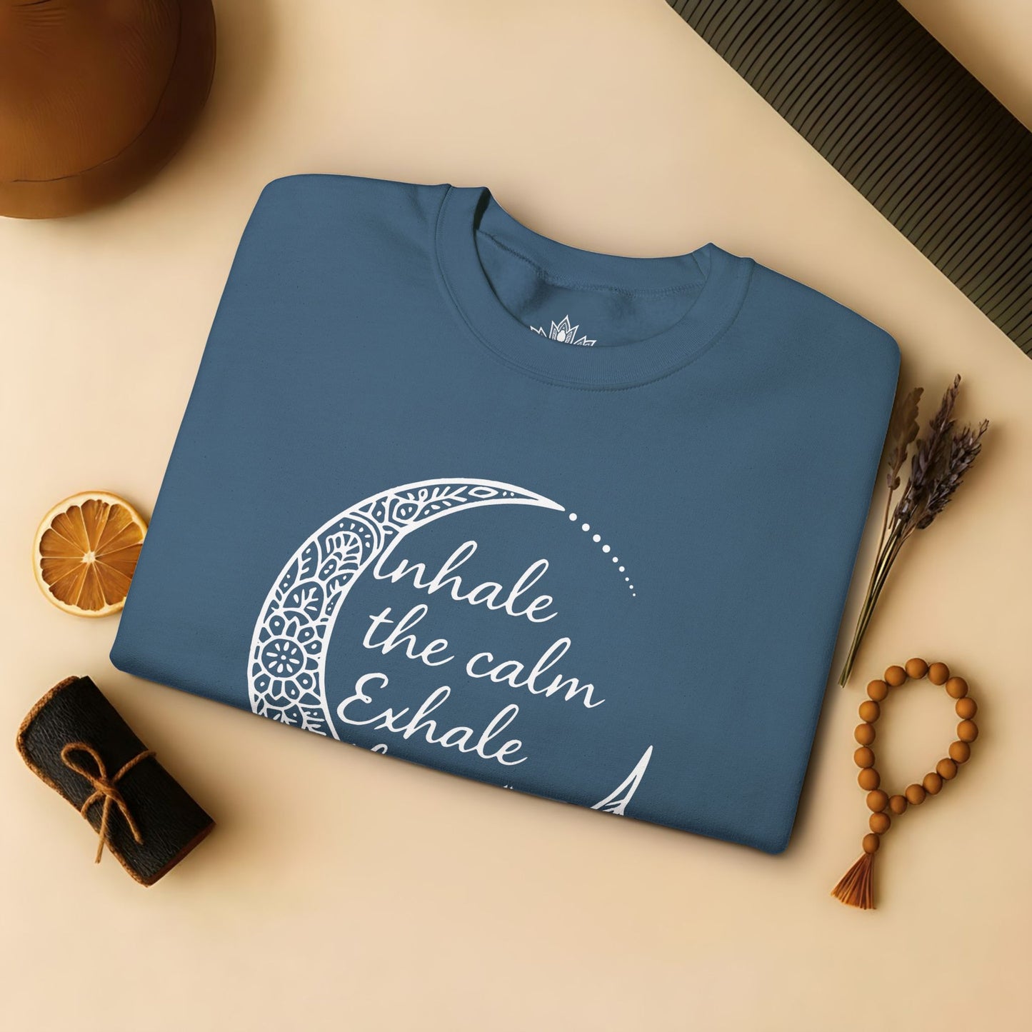 Inhale Calm Exhale Noise - Cozy Sweater