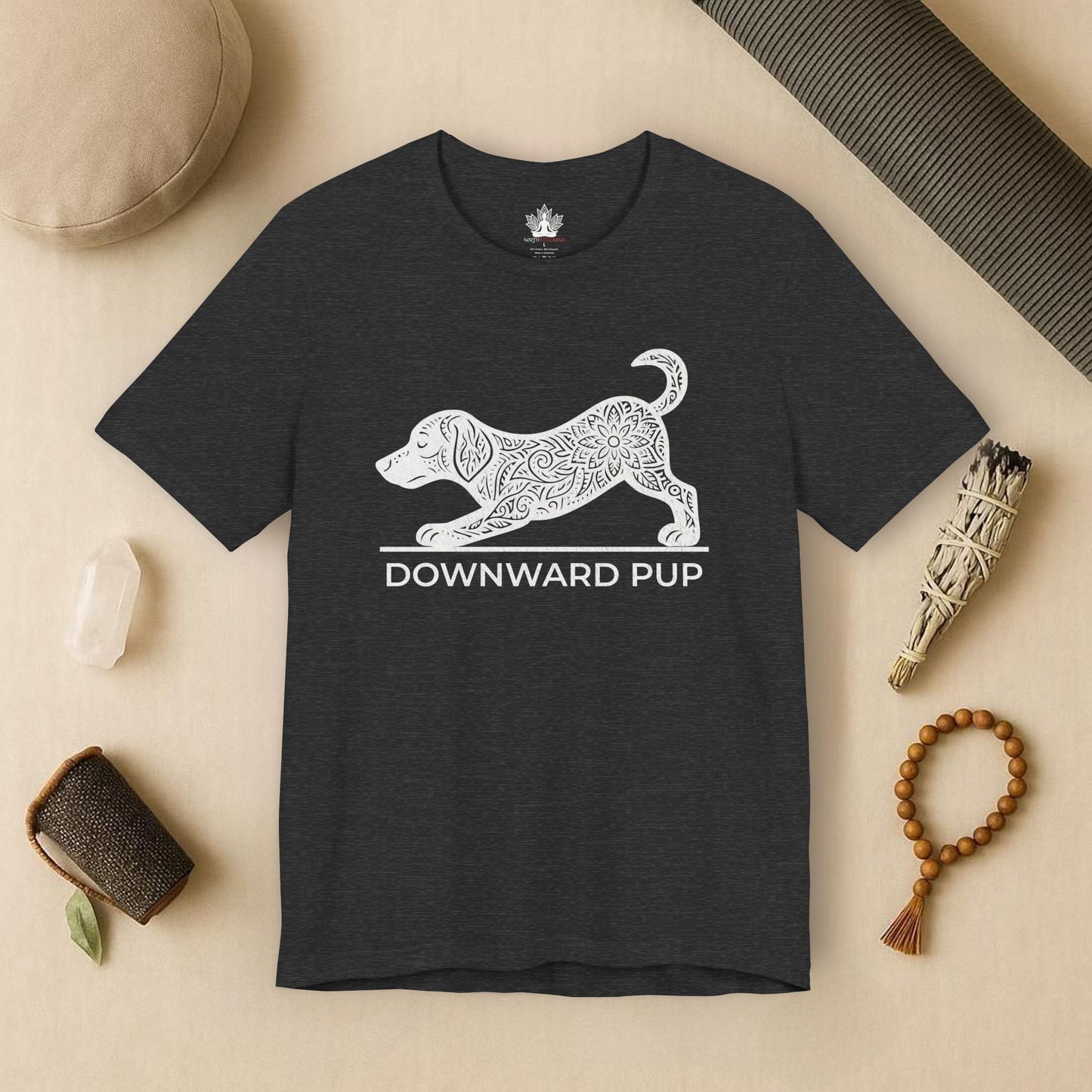 Balance Sausage Dog - Downward Pup Tee