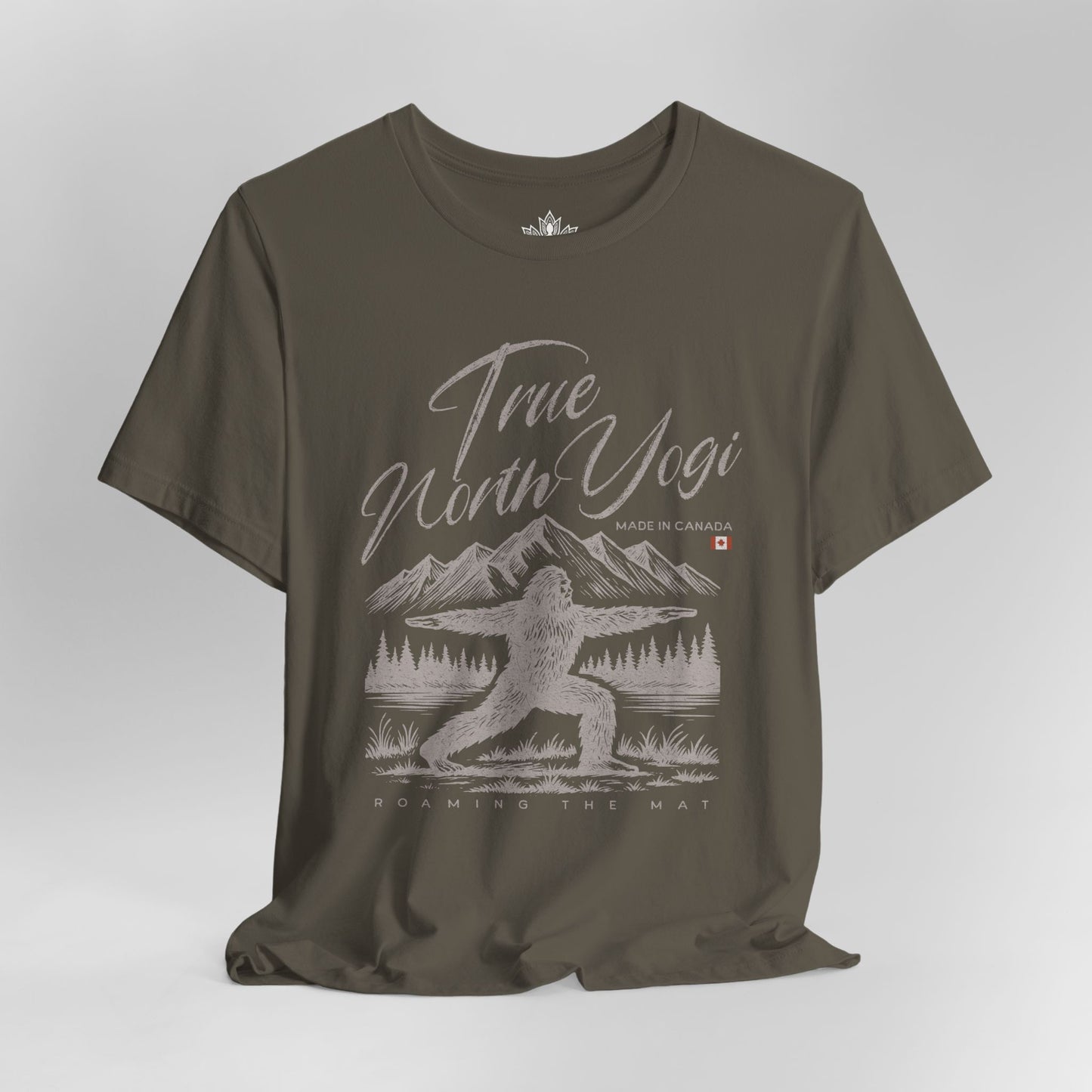 True North Yogi – Sasquatch Warrior Yoga Men Tee