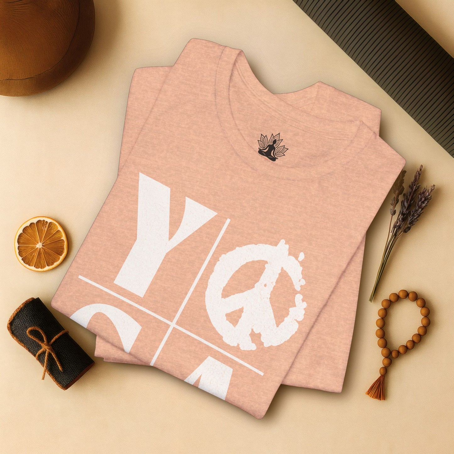 Bold Yoga – Modern Grid Tee