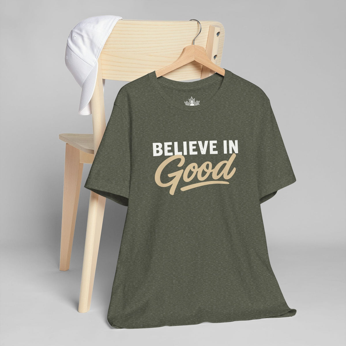 Printify T-Shirt Believe In Good Men Tee Believe In Good Men Tee