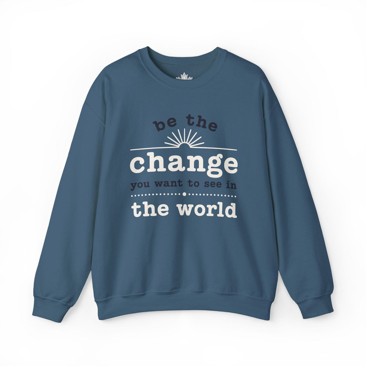 Printify Sweatshirt Change The World Sweatshirt Change The World Sweatshirt