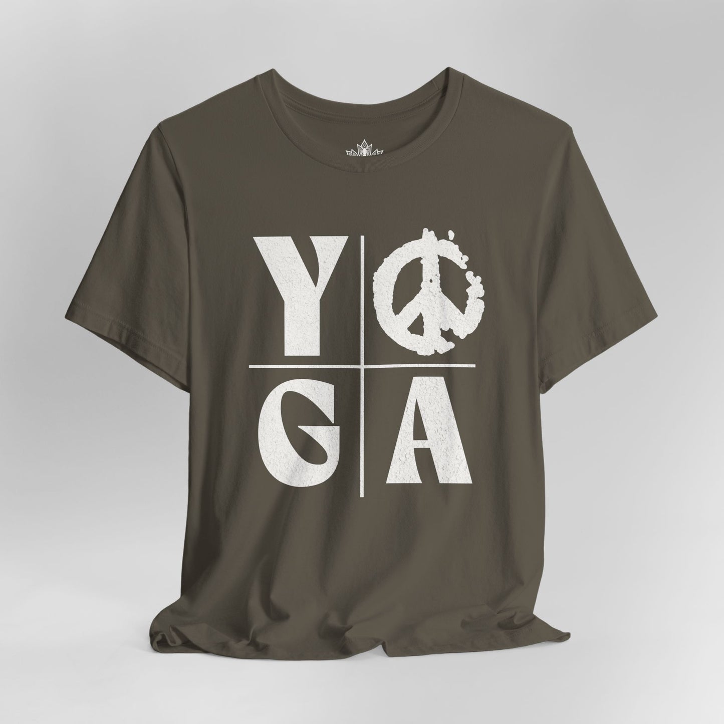 Bold Yoga – Modern Grid Tee
