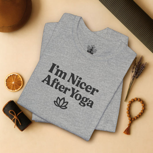 I'm Nicer After Yoga – Calm Spirit Tee