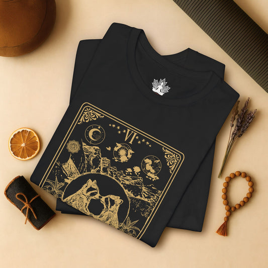 Lake Louise Tarot – Racoon Lovers Tee