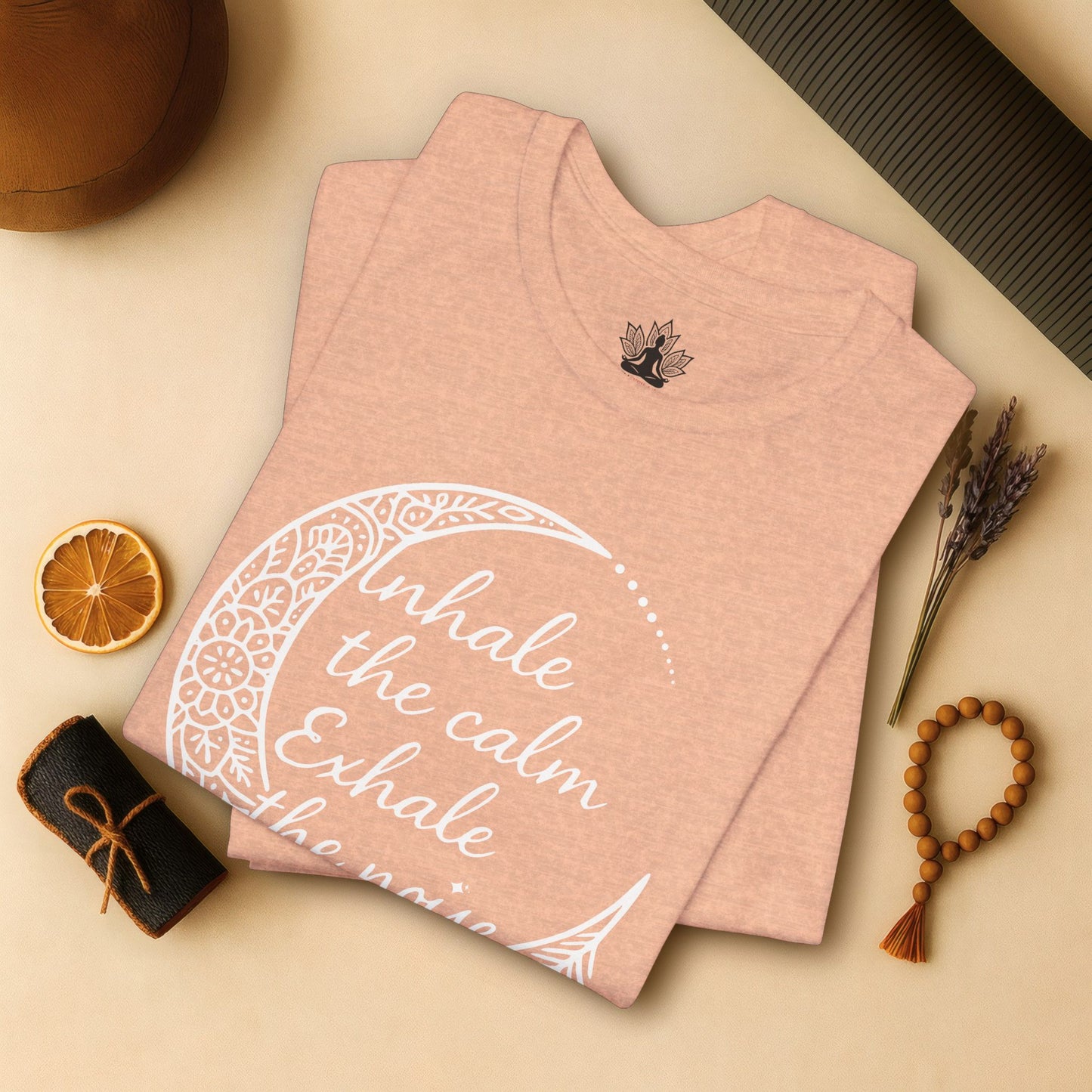 Inhale Calm – Exhale the Noise Tee