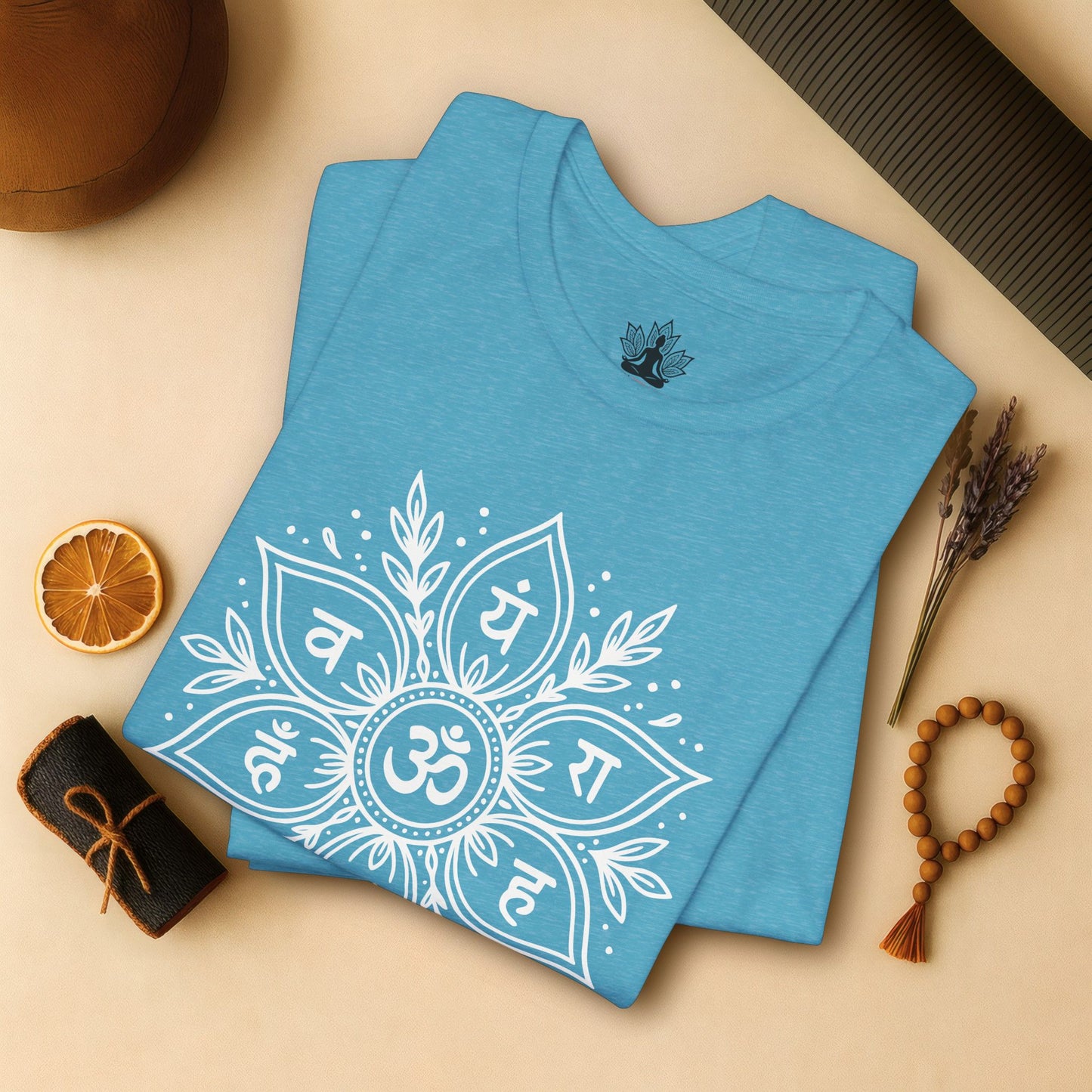 Sacred Chakras - Lotus Mandala Men Tee