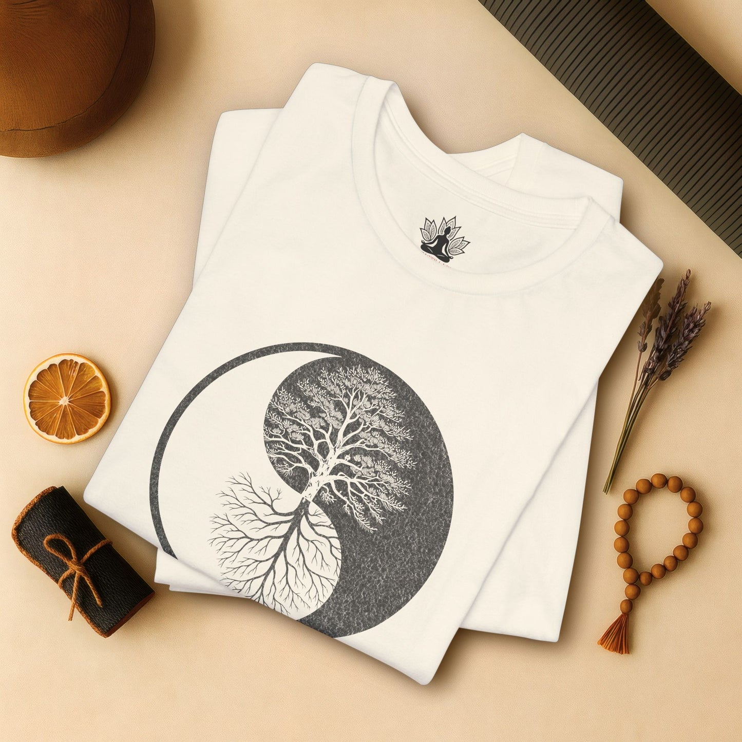 Yin Yang Tree of Balance - Spiritual Nature Tee