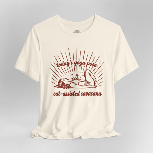 Today's Yoga Pose - Cat Assisted Savasana Tee