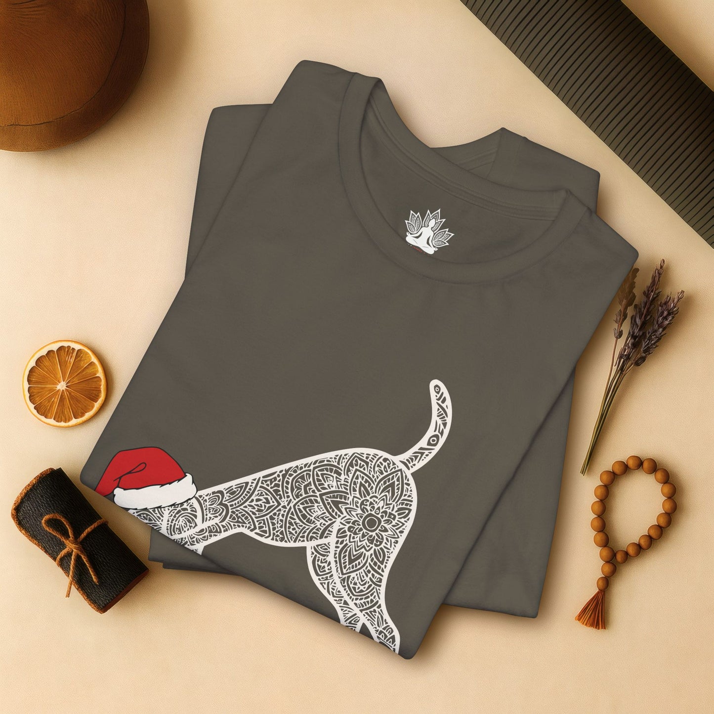 Downward Human – Funny Holiday Edition Tee