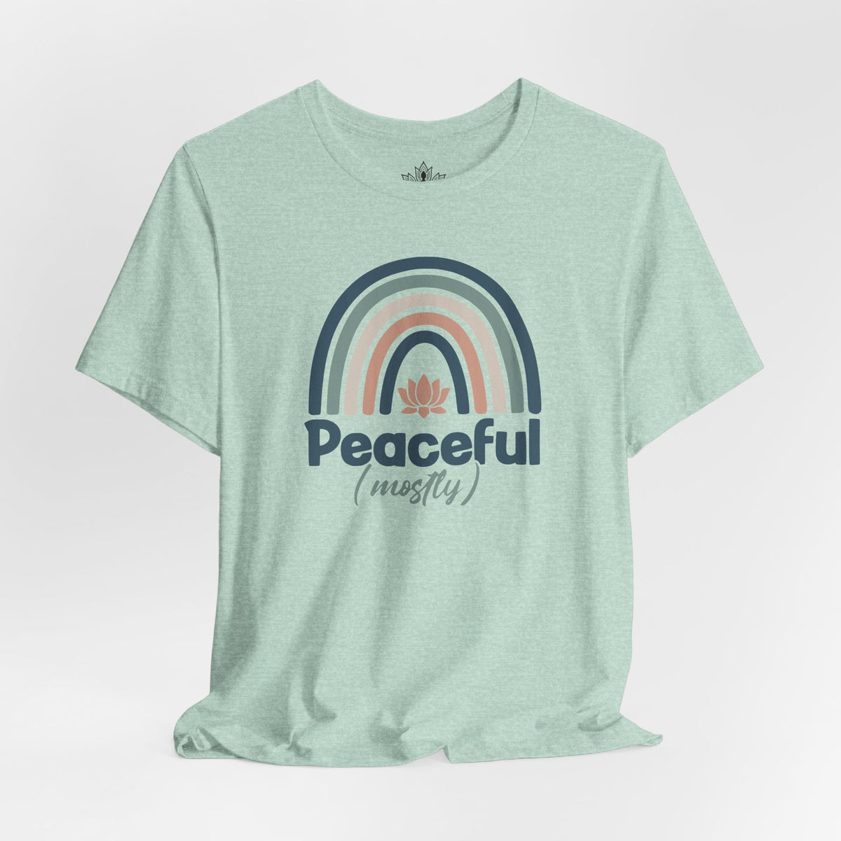 Printify T-Shirt Peaceful (Mostly) Tee Peaceful (Mostly) Tee