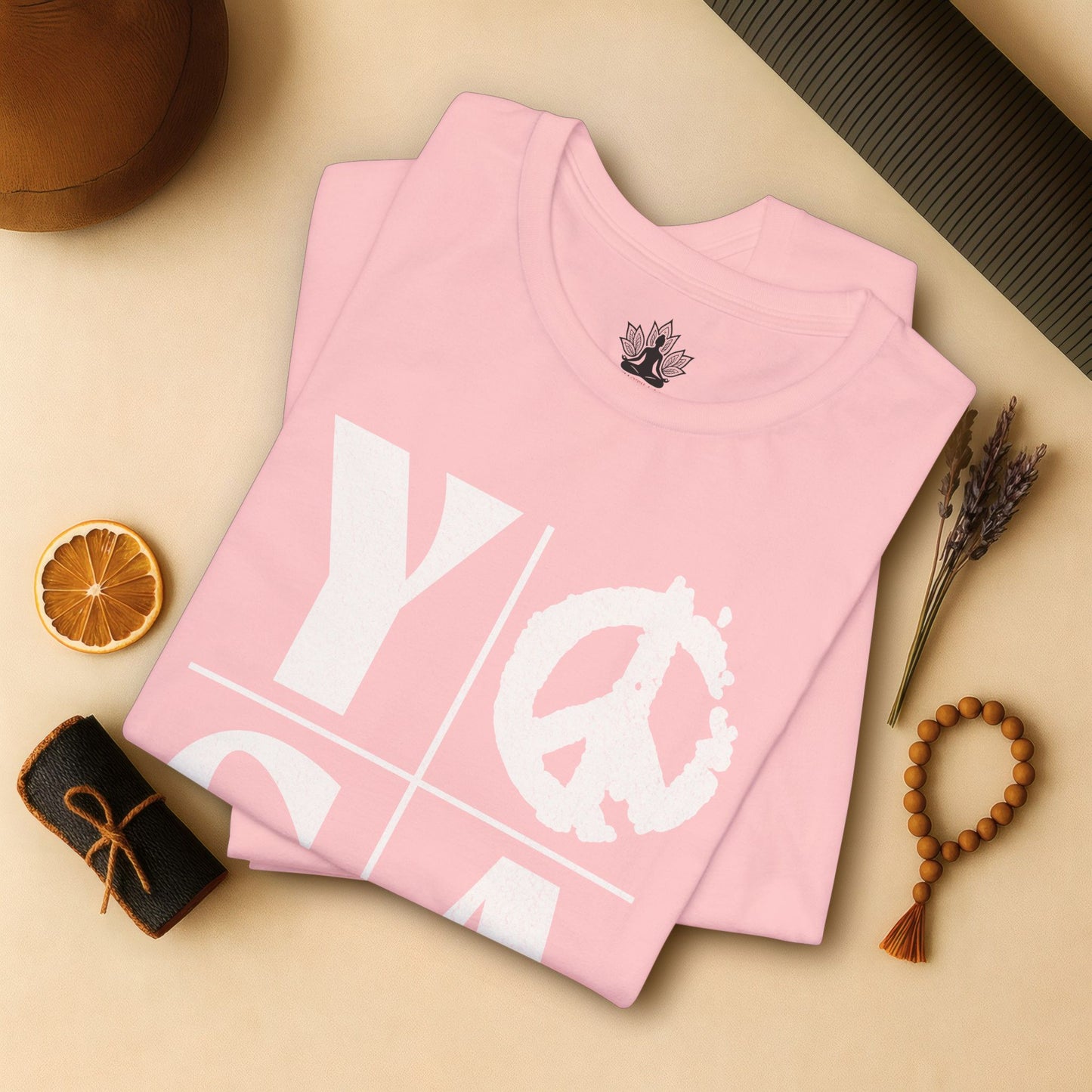 Bold Yoga – Modern Grid Tee