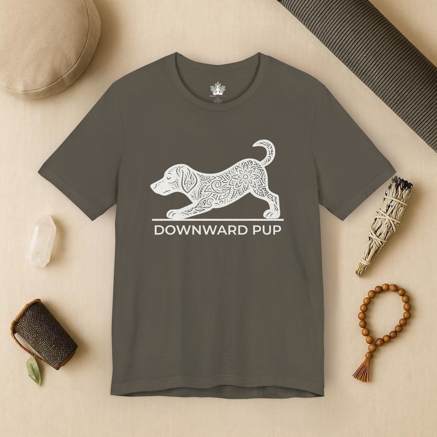 Balance Sausage Dog - Downward Pup Tee
