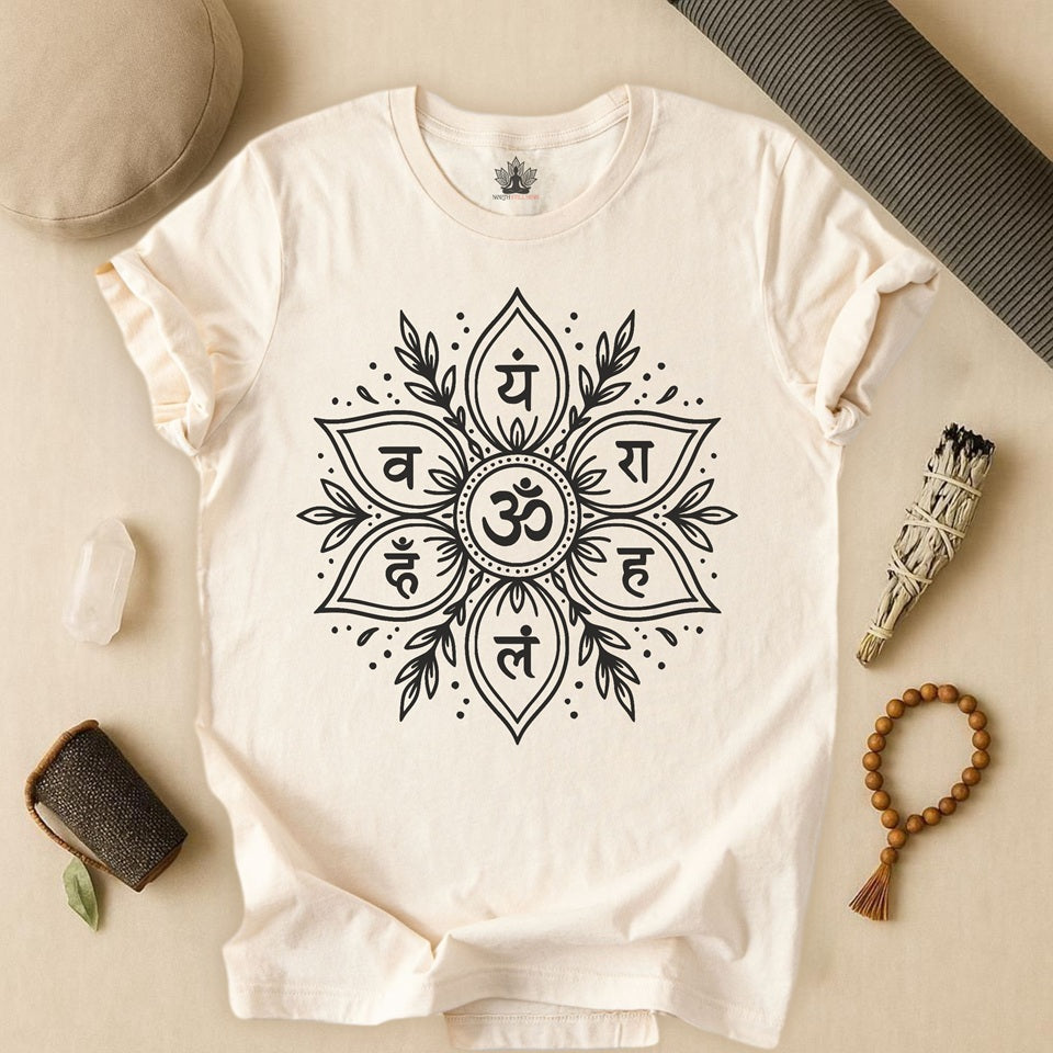 Sacred Chakras - Lotus Mandala Tee