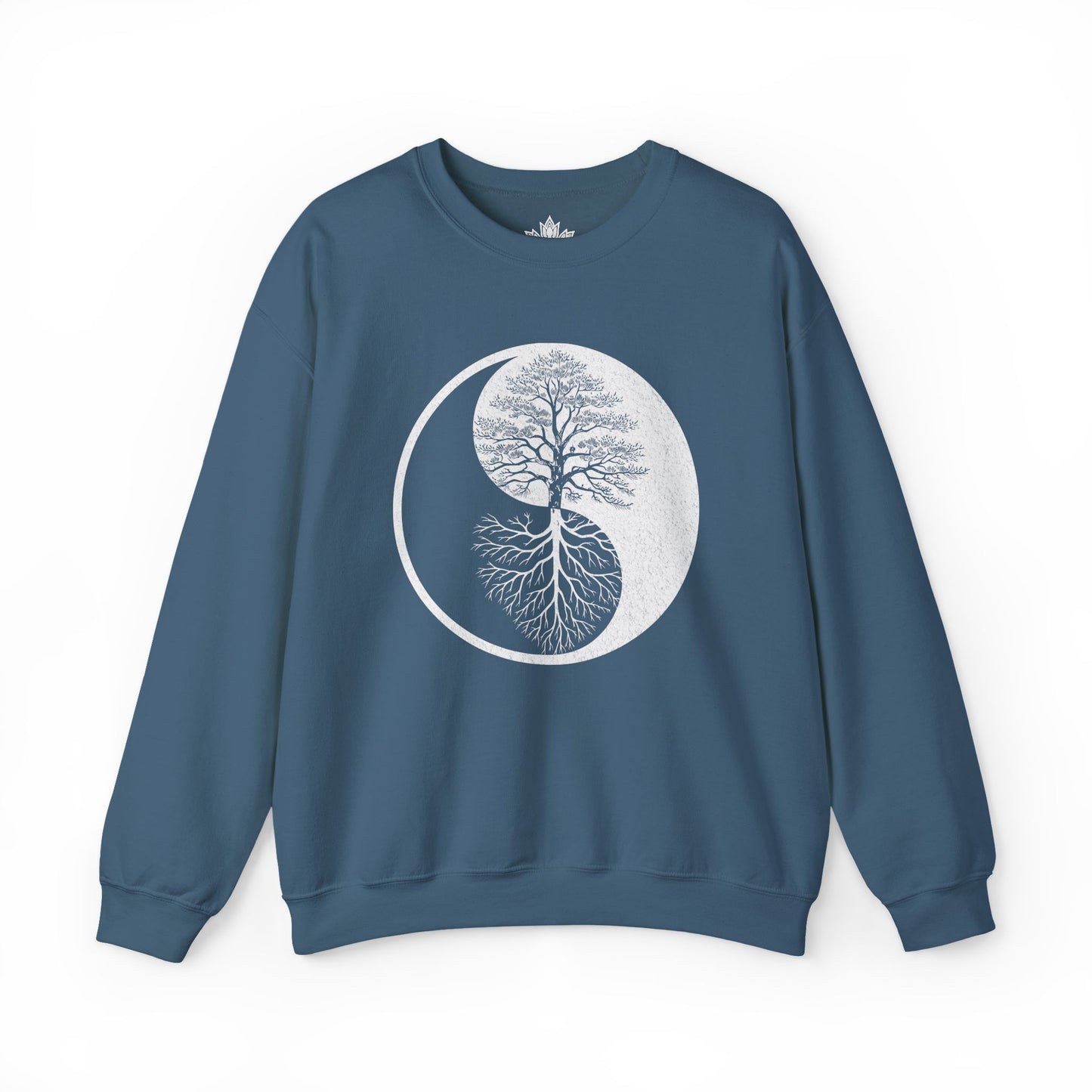 Arbre Yin Yang - Sweat-shirt à racines miroir