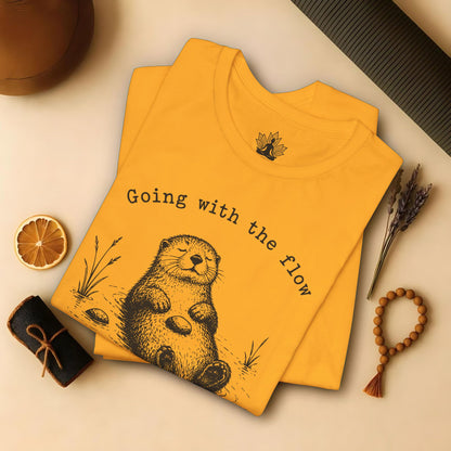 Going With The Flow Otter Tee