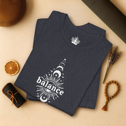 Balance Moon Phases & Sun Tee