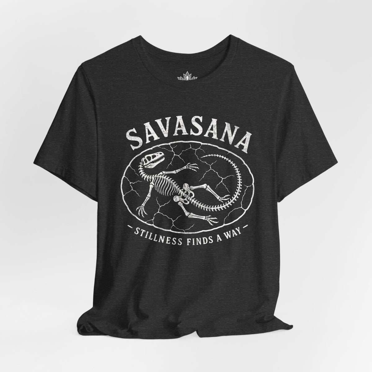 Printify T-Shirt Stillness Finds A Way Men Tee Stillness Finds A Way Men Tee
