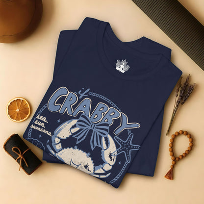 If Crabby, Return To Beach Yoga Tee
