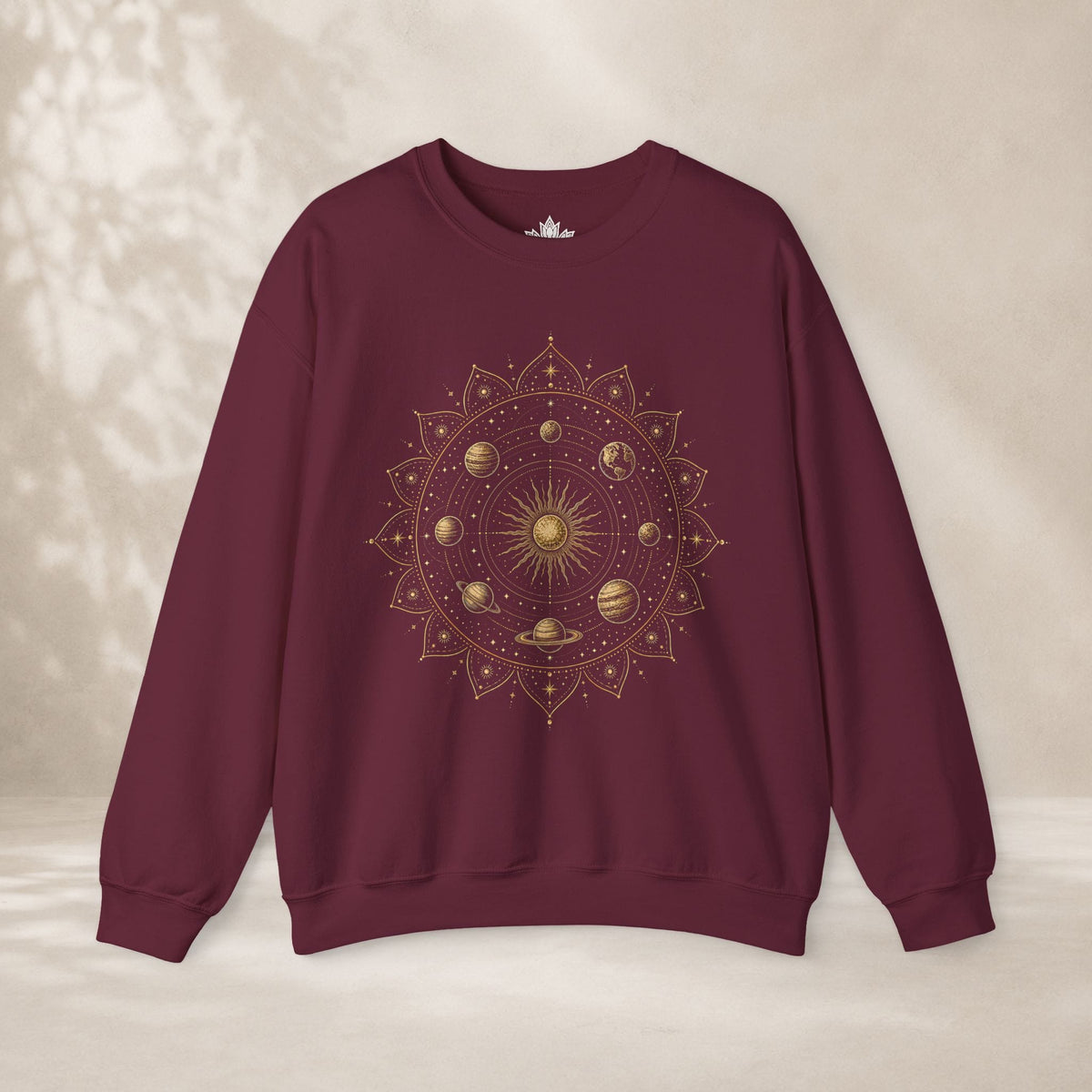 Printify Sweatshirt Space Mandala Sweatshirt Space Mandala Sweatshirt