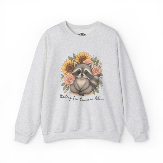 Savasana Racoon Sweatshirt