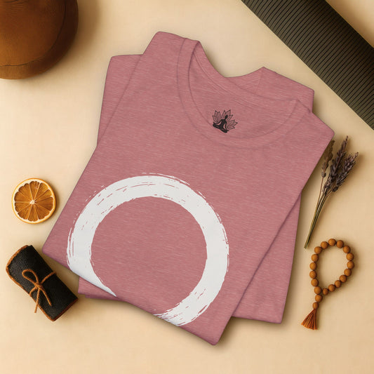 Zen Enso Circle – Minimalist Mindfulness Tee