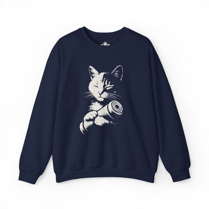 Cat Shadow Art Sweatshirt