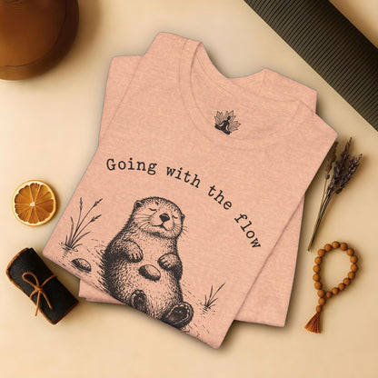 Going With The Flow Otter Tee