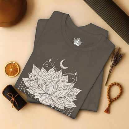 Vintage Moon Lotus Tee