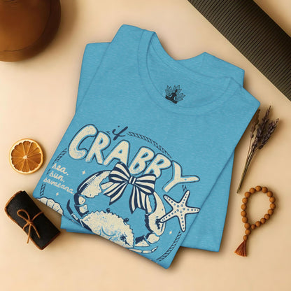 If Crabby, Return To Beach Yoga Tee
