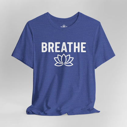 Breathe Lotus – Minimalist Yoga Class Men Tee
