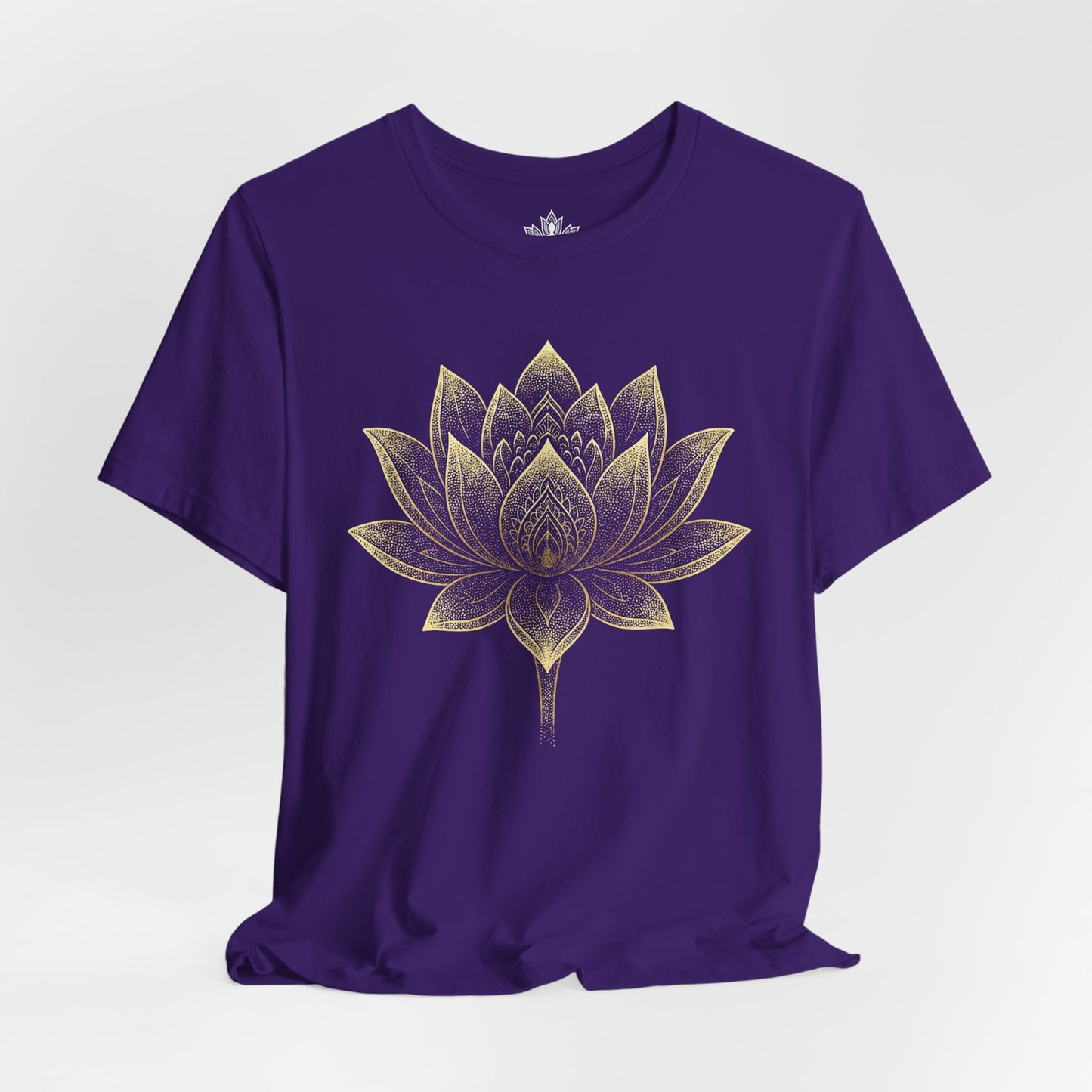 Fleur de lotus dorée