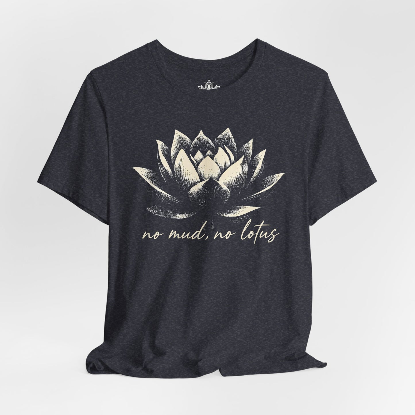 No Mud, No Lotus Shadow Art Tee