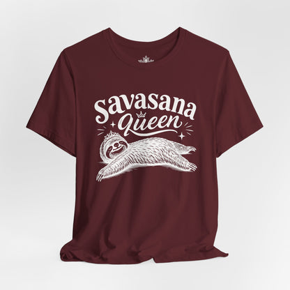 Savasana Queen Sloth Tee
