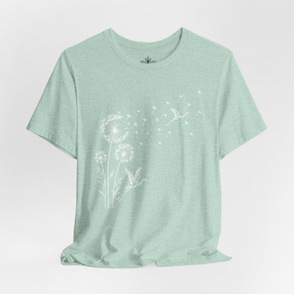Flamingos & Dandelions Tee