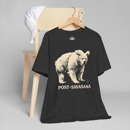 Post-Savasana Sleepy Bear Men Tee