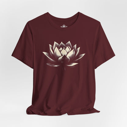 Lotus Shadow Art Tee