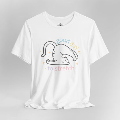 Cat Yoga “Good Day to Stretch” Tee