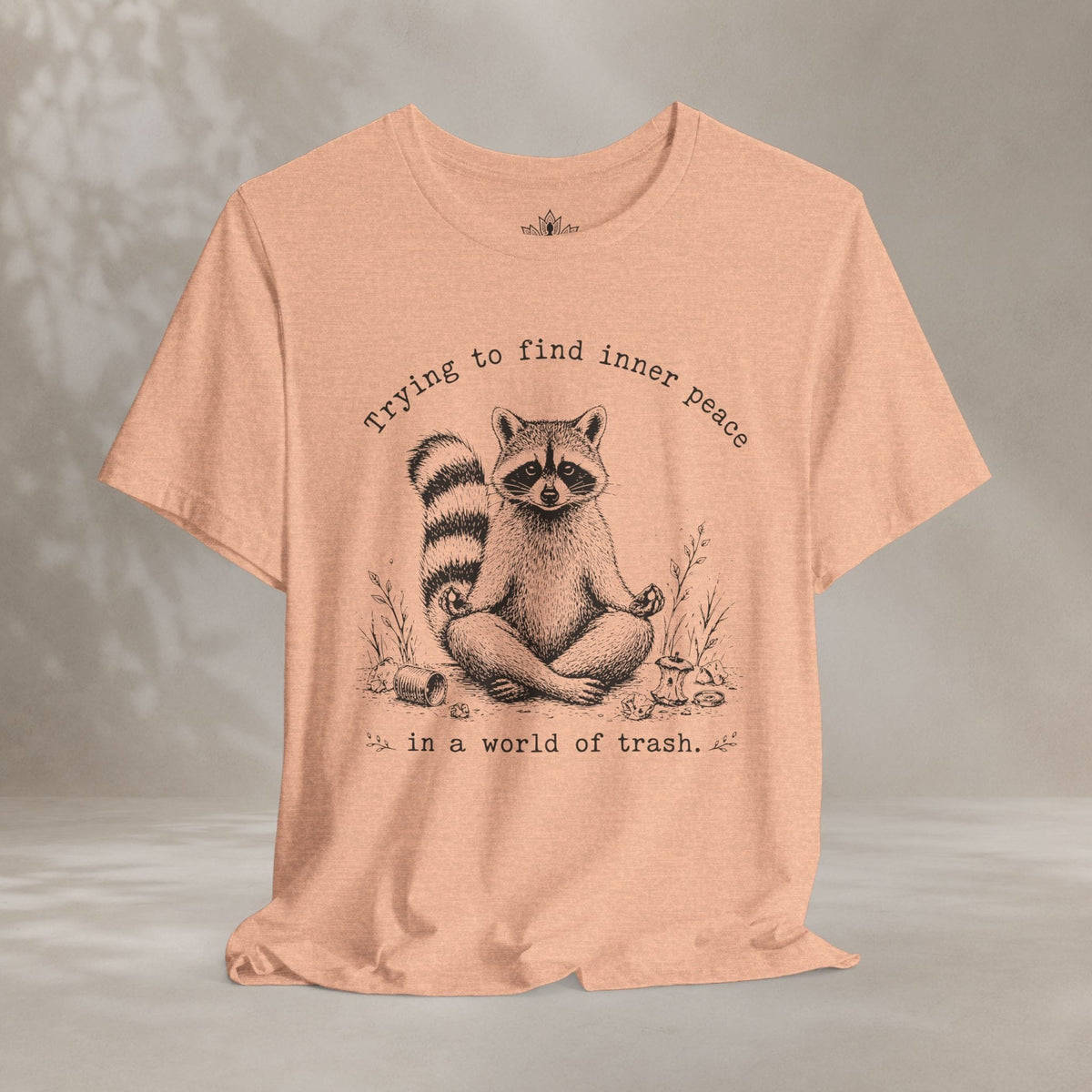 Printify T-Shirt A World Of Trash Tee A World Of Trash Tee