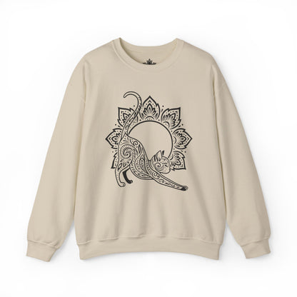 Cat & Mandala Sweatshirt