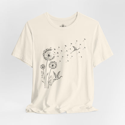 Flamingos & Dandelions Tee