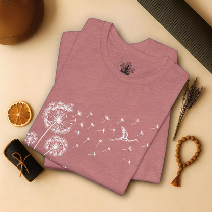 Flamingos & Dandelions Tee