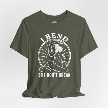 I Bend So I Don't Break Retro Tee