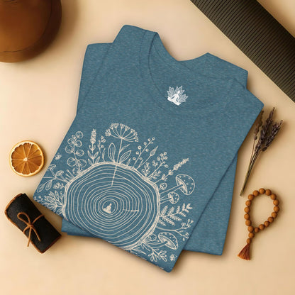 The Quiet Center Botanical Tee