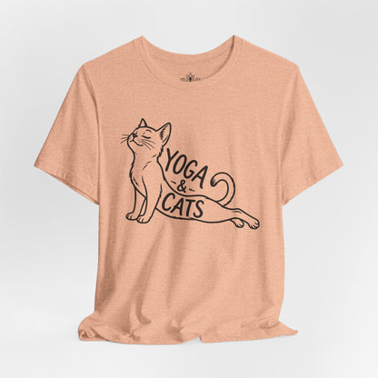 Yoga & Cats Tee