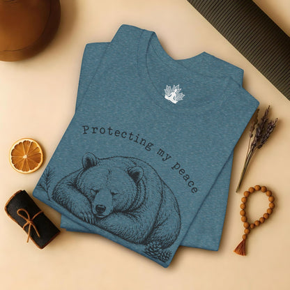 Protecting My Peace Bear Tee