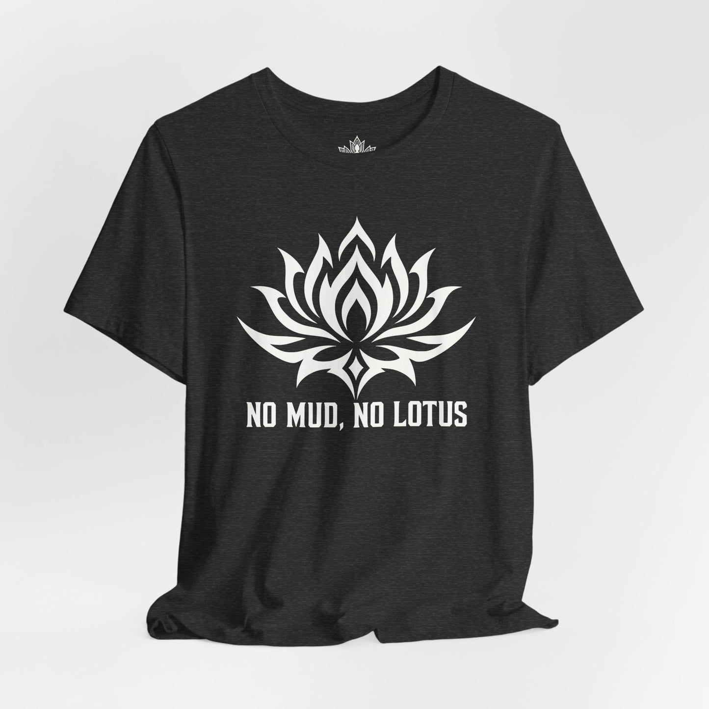 No Mud, No Lotus Tribal Art Men Tee