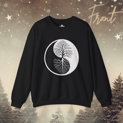 Yin Yang Tree - Mirrored Roots Sweater